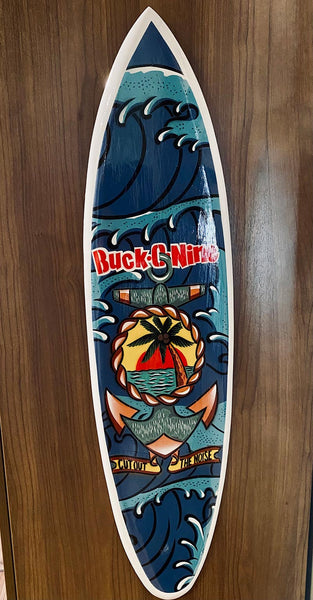 Cut Out The Noise Decorative Surfboard