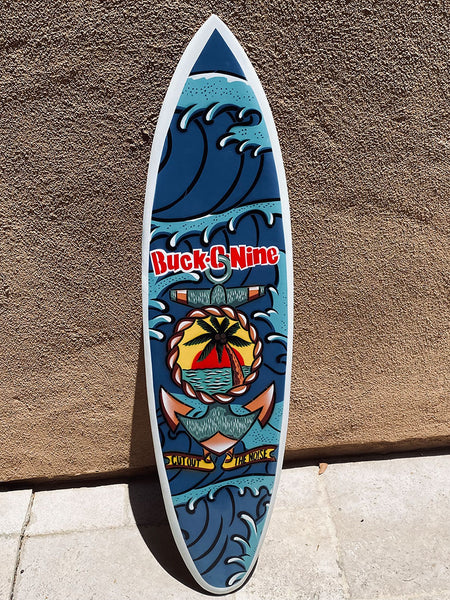 Cut Out The Noise Decorative Surfboard